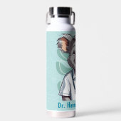 かわいいコアラのセラピスト医へのささやき ウォーターボトル (正面)
