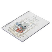 かわいいコアラのハッピーホリデー クリスマス ノート (左側)