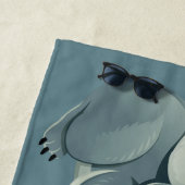 かわいいコアラの名前をカスタムするのビーチタオル ビーチタオル (インサイチュ)