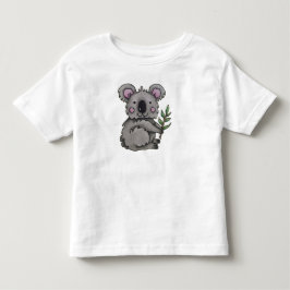 かわいいコアラの子どもTシャツ トドラーTシャツ