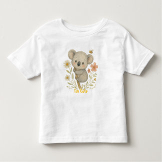 かわいいコアラの子供用Tシャツ トドラーTシャツ
