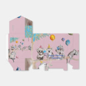 かわいいコアラコアラスガールズお誕生日ケーキフアビーボックス フェイバーボックス (折り畳みなし)