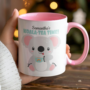 かわいいコアラコアラティータイムコアラマググ マグカップ
