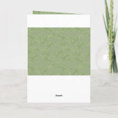 かわいいコアラズーム仮想ベビーシャワーbyメール カード (裏面)