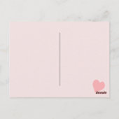 かわいいコアラティバレンタイン ポストカード (裏面)