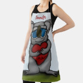 かわいいコアラベア エプロン (インサイチュ)