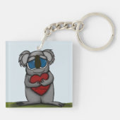 かわいいコアラベア キーホルダー (裏面)