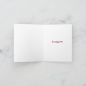 かわいいコアラベア サンキューカード (内部)