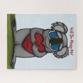 かわいいコアラベア ジグソーパズル (横)