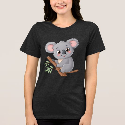 かわいいコアラベア トライブレンドＴシャツ (正面)