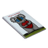 かわいいコアラベア ノートブック (右側)