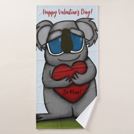 かわいいコアラベア バスタオルセット (バスタオル)