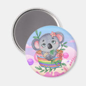 かわいいコアラベア マグネット (正面/裏面)