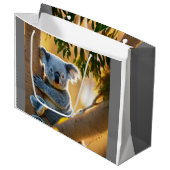 かわいいコアラベア ラージペーパーバッグ (正面アングル)