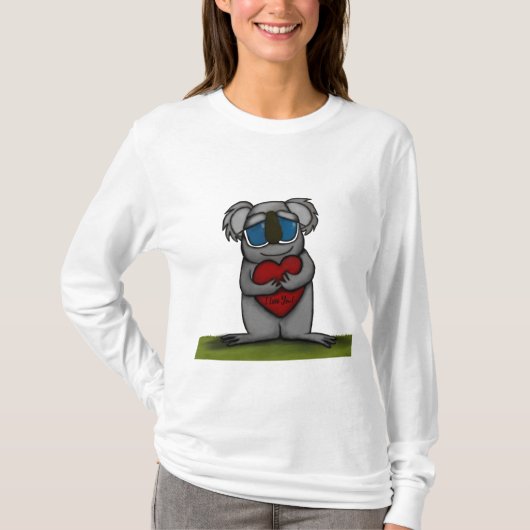 かわいいコアラベア Tシャツ (正面)