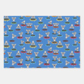 かわいいコアラ体操トランポリンキッズ ラッピングペーパーシート (正面)