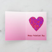 かわいいコアラ熊バレンタインデー シーズンカード (内部)