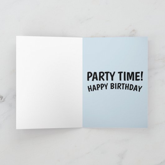 かわいいコアラ熊誕生日グリーティングカード シーズンカード (内部)