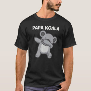 かわいいコアラ男性へパパオーストラリア動物園 Tシャツ