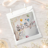 かわいいコアラ誕生日パーティー動物プレゼントバッグ フェイバーバッグ (クリップ留めされた状態)