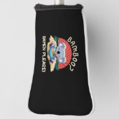 かわいいコアラ食べーのラーメンヴィンテージサンシャイン ゴルフヘッドカバー (回転90)