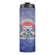 かわいいコアラ食べーのラーメンヴィンテージサンシャイン