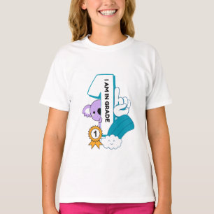かわいいコアラ1年生のシャツ私は1年生だ Tシャツ