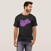 かわいいコアラ オーストラリア 睡眠ヨガポーズ Tシャツ (正面フル)