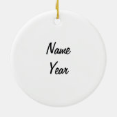 かわいいコアラ セラミックオーナメント (裏面)