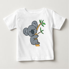 かわいいコアラ ベビーTシャツ