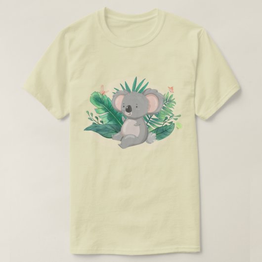かわいいコアラTシャツ Tシャツ (デザイン正面)