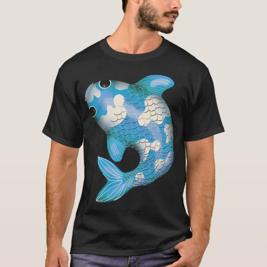 かわいいコイ Tシャツ (正面)