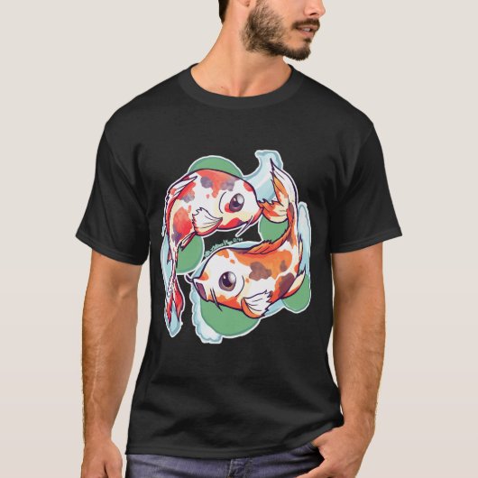 かわいいコイ Tシャツ (正面)