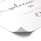 かわいいコウノトリ ポスター (角)