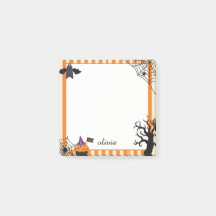 かわいいコウモリとパンプキンカップケーキのハロウィン