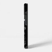 かわいいコウモリと怖いカボチャのiPhoneケース iPhoneケース (左側面)