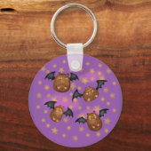 かわいいコウモリのキーホルダー キーホルダー (正面)