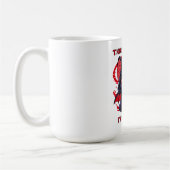かわいいコウモリの魔法使い コーヒーマグカップ (左)