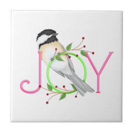 かわいいコガラの"Joy" タイル