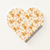 かわいいコギの犬 ノートブック (裏面)