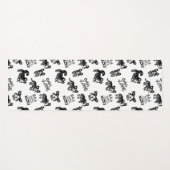 かわいいコギ模様 ヨガマット (正面(横))