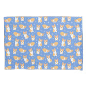 かわいいコギ模様 枕カバー (正面)