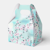 かわいいコケシドールさくらんぼの花々ターコイズ フェイバーボックス (裏面サイド)