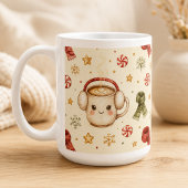 かわいいココアマグ キャンディケーン クリスマスマグ コーヒーマグカップ