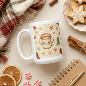 かわいいココアマグ キャンディケーン クリスマスマグ コーヒーマグカップ