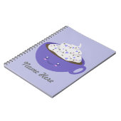 かわいいココア ノートブック (左側)