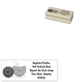 かわいいココナッツの漫画 ラバースタンプ (押印)