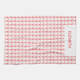 かわいいココナッツツリーシルエットクリスマス キッチンタオル