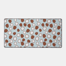 かわいいココナッツトロピカルフルーツエキゾチックなヘルシーフード デスクマット