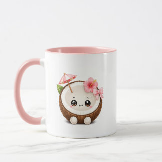 かわいいココナッツマグカップ マグカップ